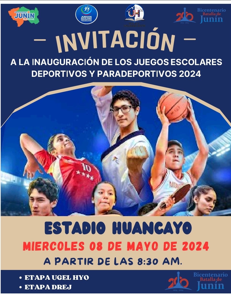 JEDPA(Juegos Escolares Deportivos y Paradeportivos) UGEL Huancayo