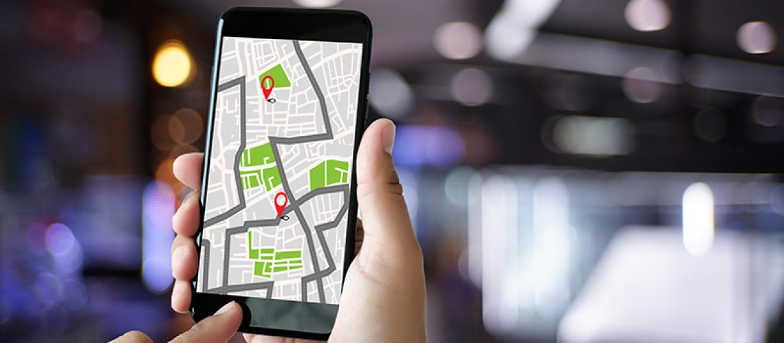 GPS Map to Route Destination network connection Location Street GPS Map to Route Destination network connection Location Street Map with GPS Icons Navigation