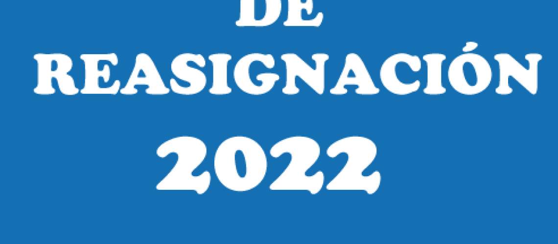reasignacion 2022
